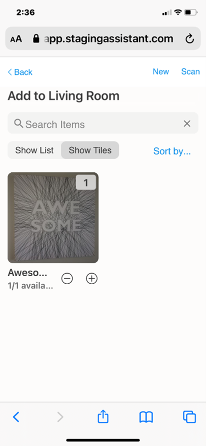 Item Added